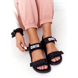 Sportsandaler för kvinnor Big Star HH274A024 Svart 4