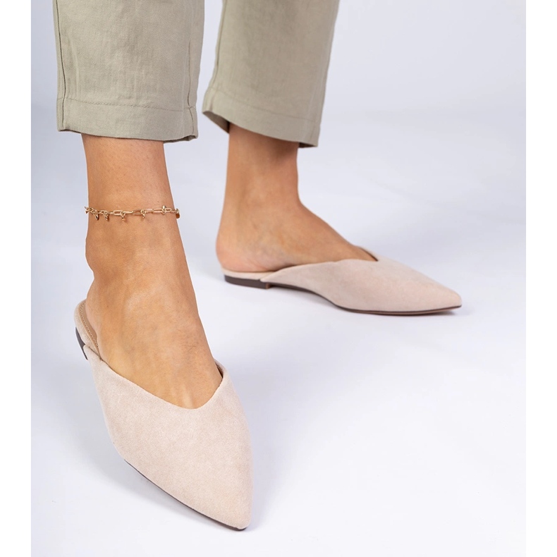 Beige eleganta flip flops av Ekozamszu 1