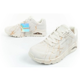 Skechers Uno 155584/OFWT -skor vit 7
