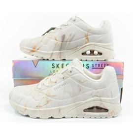 Skechers Uno 155584/OFWT -skor vit 9