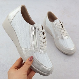 Serviceskor för Silver Sabatina LH01 silver- 1