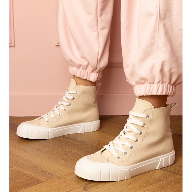 Inna Beige Citta high-top sneakers 2