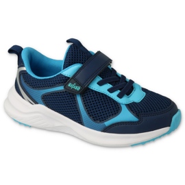 Baby -Velcro Sports Befado 516x174 Navy Blue blå 1