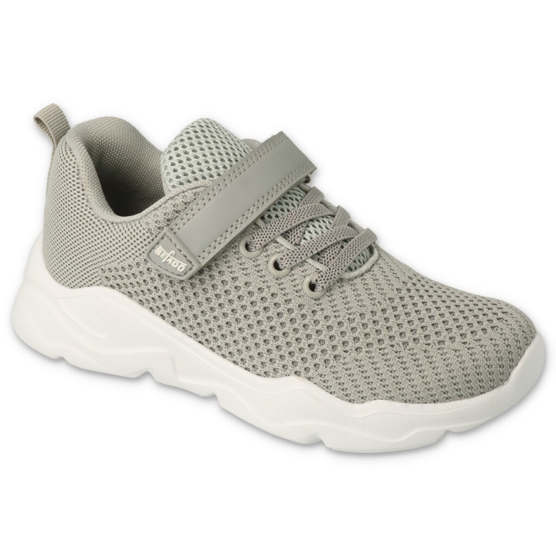 Befado Youth Sports Shoes With Velbro 516Q200 Gray grå 1