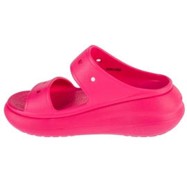 Slippers Crocs Classic Crush Sandal 207670-6ZQ rosa 1