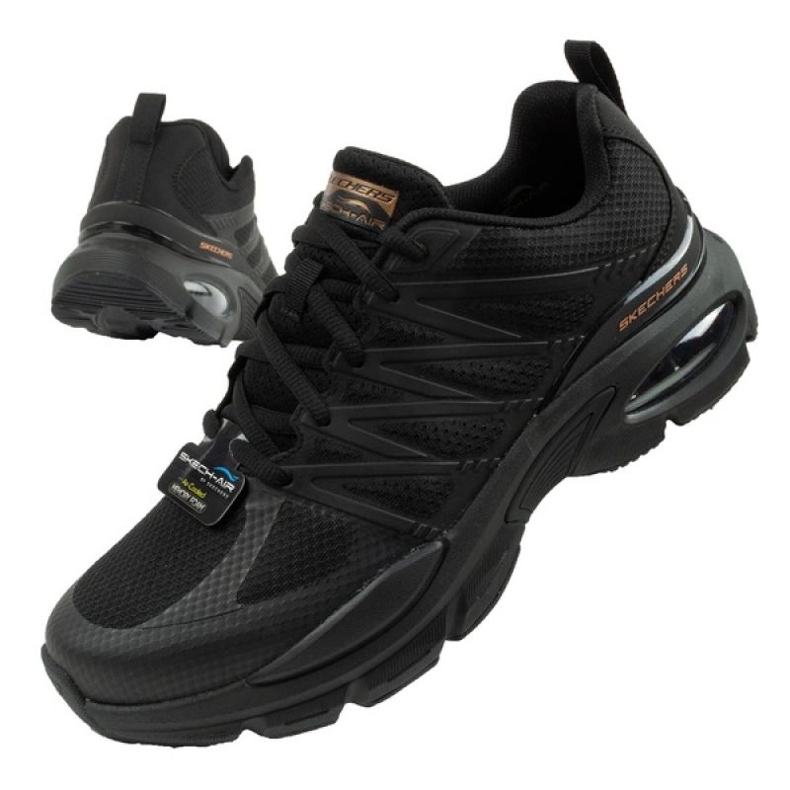Skechers Air Ventura-Revell 232657/BBK-skor svart 1