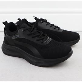 Big Star Herrsportskor sneakers svart stor stjärna rr174273 1