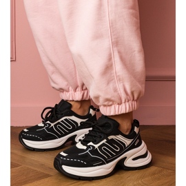 Svarta sneakers sport sneakers 2