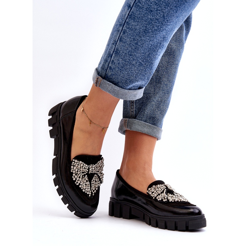 Dampatentmockasiner Laura Messi 2785 Svart 2