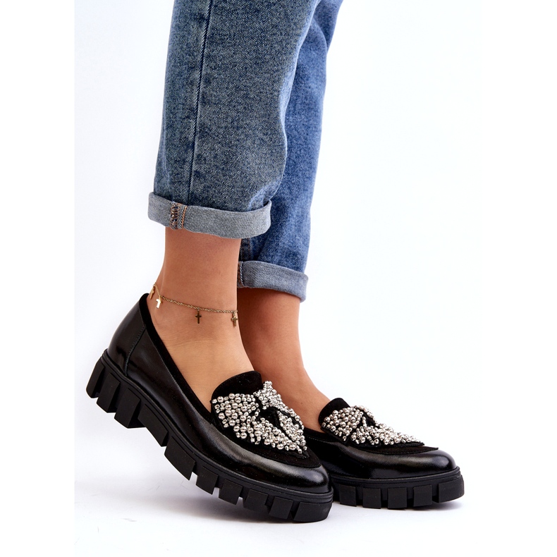 Dampatentmockasiner Laura Messi 2785 Svart 1