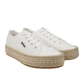 Kvinnors skor Espadrilles Lee Cooper LCW-25-44-3217LA vit 1