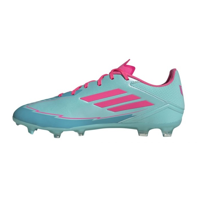 Adidas f50 liga fg/mg messi ih0928 fotbollsskor blå 1