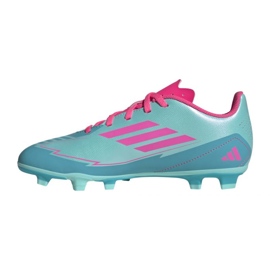 Adidas f50 klubb fg/mg messi IH0932 fotbollsskor blå 1