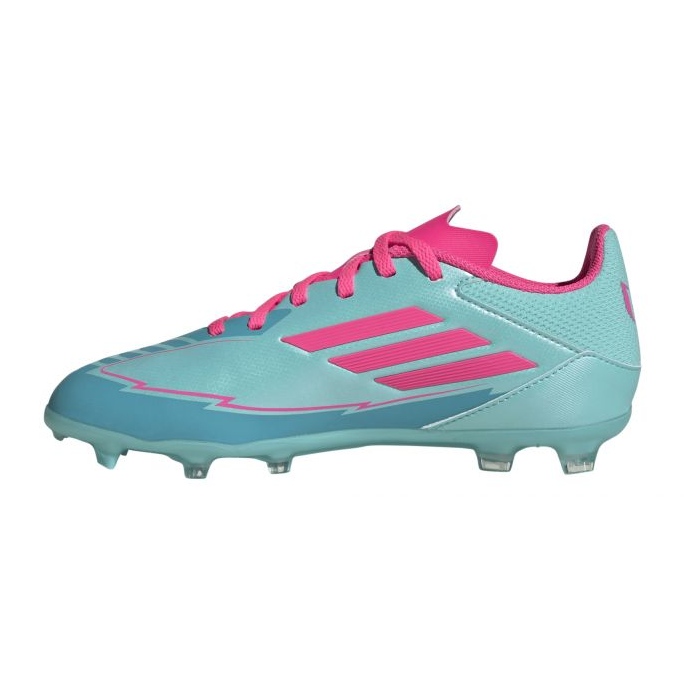 Adidas f50 liga fg/mg messi IH0931 fotbollsskor blå 1