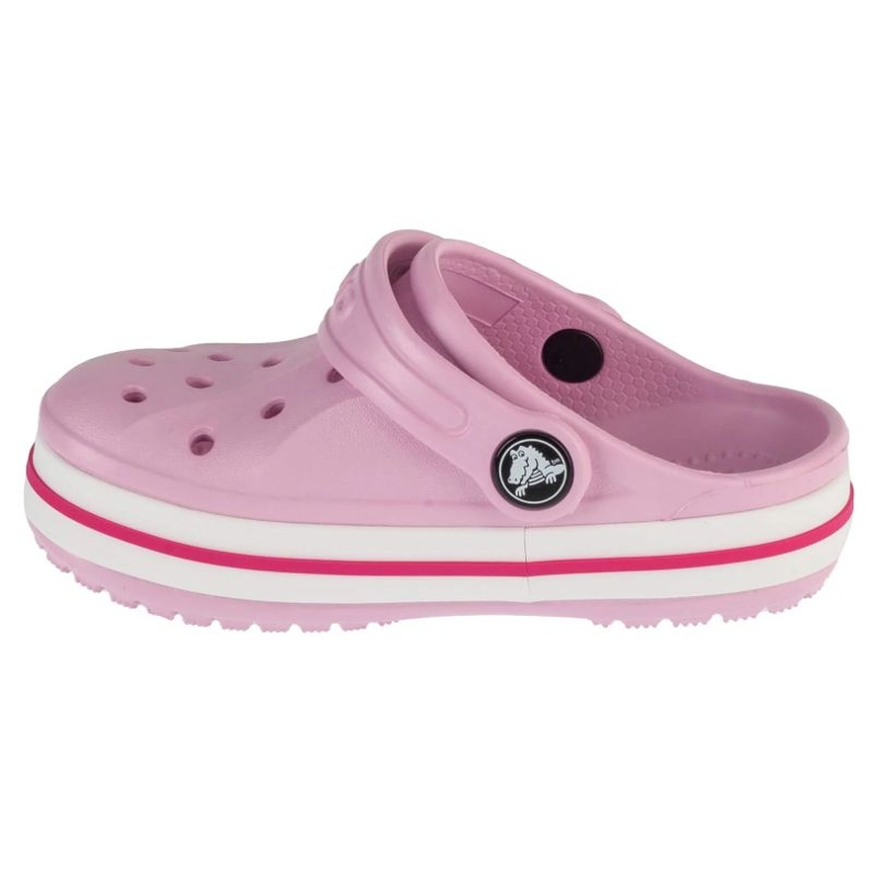 Crocs Bayaband Clog T 207018-6TG-klaffar rosa 1
