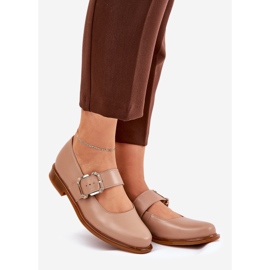 Kvinnors läderskor med Laura Messi 2980 svart svart chock beige 1