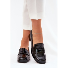 Låghelade svarta pumpar 2