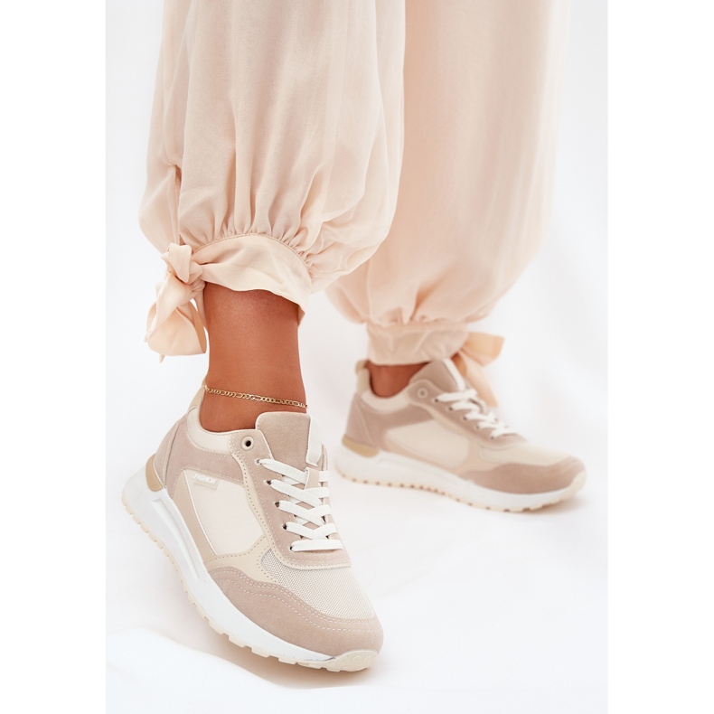 Damsportskor Beige 2