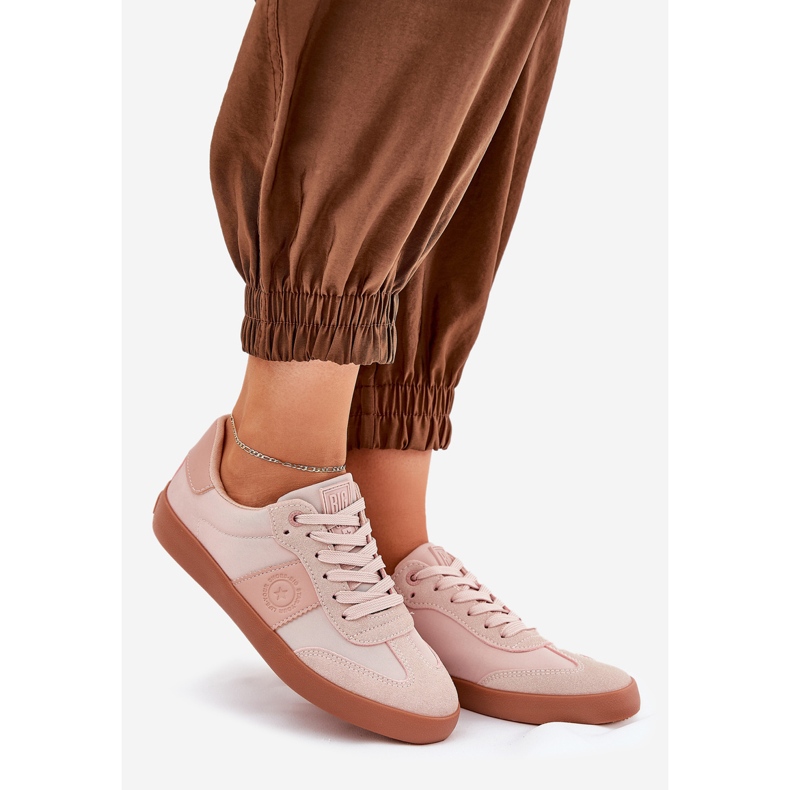 Kvinnors sneakers Big Star RR274373 rosa 1