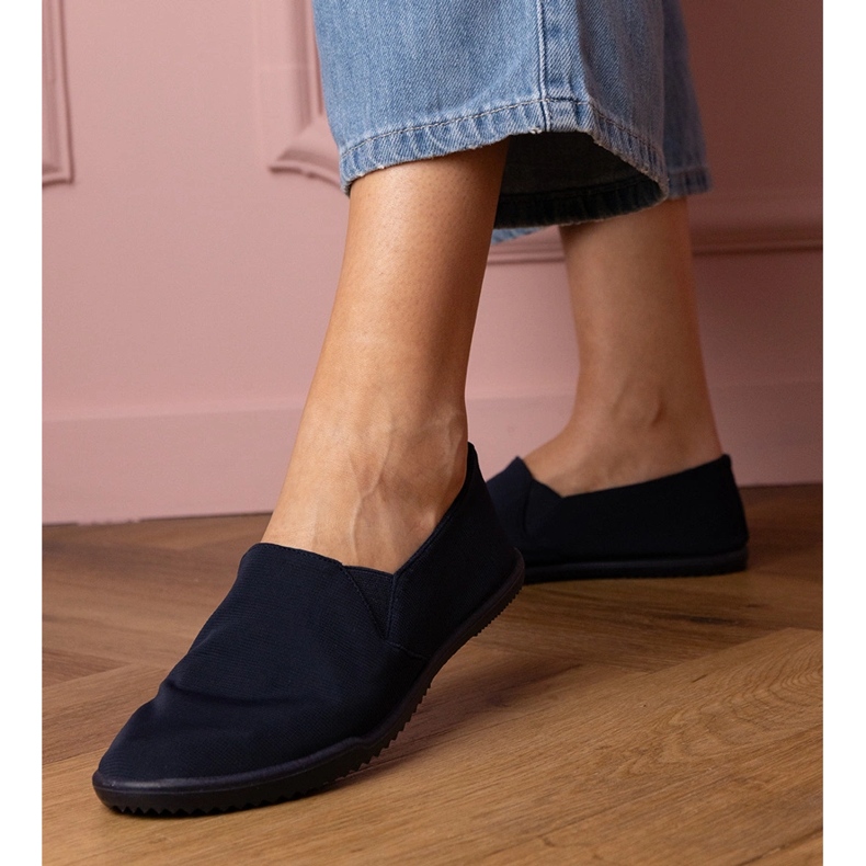 Kvinnors granat gled sneakers blå 1