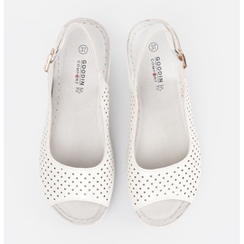 Goodin Vita öppna kilsandaler 2