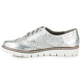 Kylie Silver skor med snörning grå 2