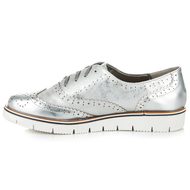 Kylie Silver skor med snörning grå 2