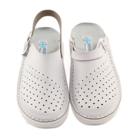 Ortopediska medicinska wedge vita tofflor 4