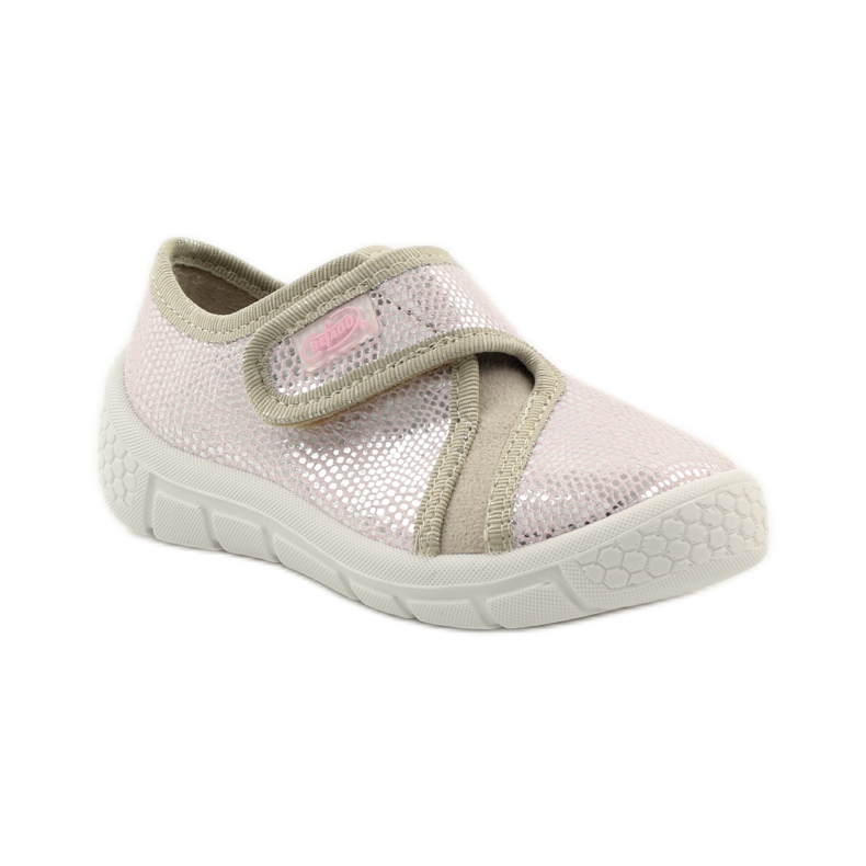 Tofflor Lätt bottensula SOFT-B Befado rosa grå brun 1