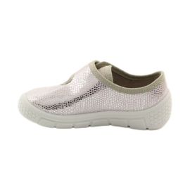 Tofflor Lätt bottensula SOFT-B Befado rosa grå brun 2