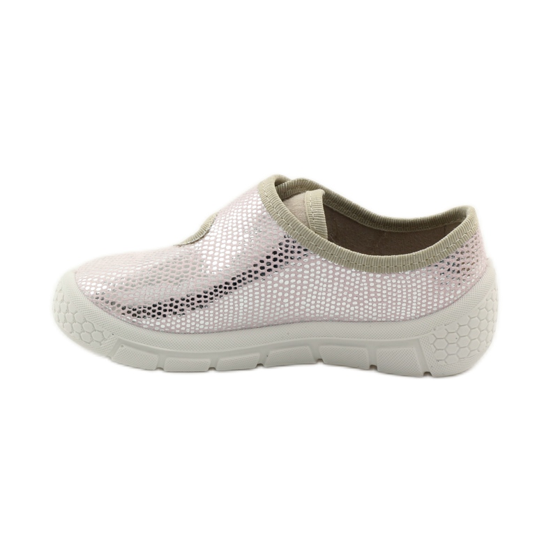 Tofflor Lätt bottensula SOFT-B Befado rosa grå brun 2