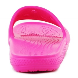 Women's Openwork Flip Flops Crocs Classic Slide 206121-6Ub rosa 3
