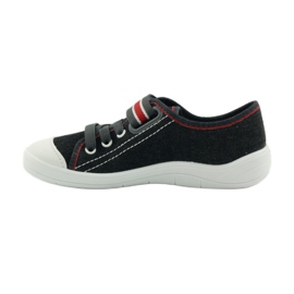 Tofflor av pojksneakers Befado 251y091 svart 2
