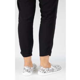 Pollonus Barfota läderkvinnor vit 2