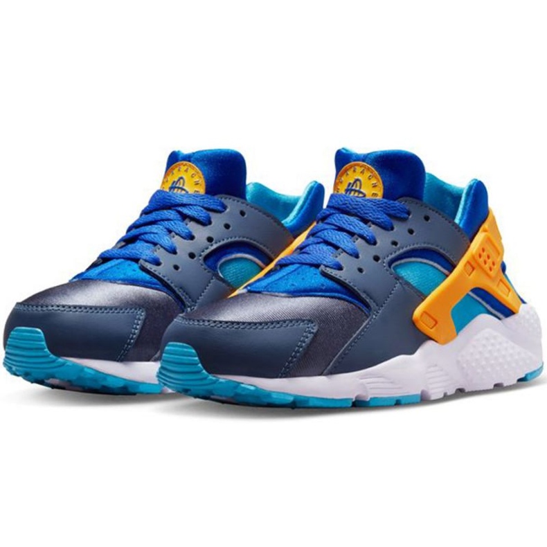 Kvinnors sportskor Nike Air Huarache Run 654275 422 blå 1
