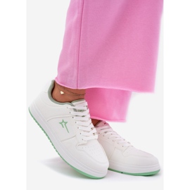 Kvinnors sneakers Big Star RR274A246 Hi-Poly System White System vit 1