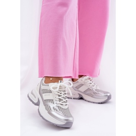 Kvinnors sneakers Big Star RR274A195 Vit 2