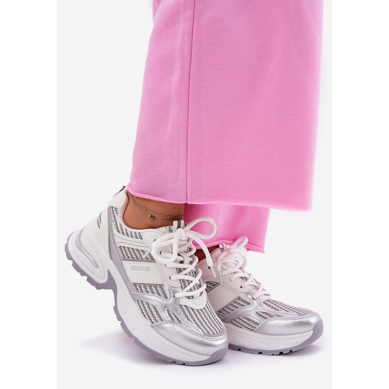 Kvinnors sneakers Big Star RR274A195 Vit 1