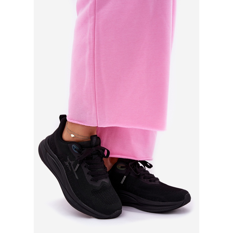 Sneakers Sportskor Kvinnor Big Star RR274A144 Hi-Polish System Black System svart 1