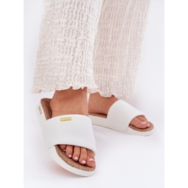 Kvinnors tofflor Big Star RR274A103 Vit 2