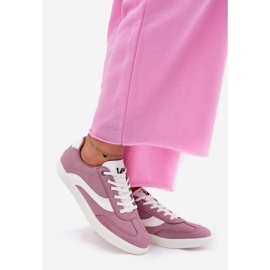 Kvinnors sneakers Lee Lian Women Low 50251005.72G Purple purpur 1