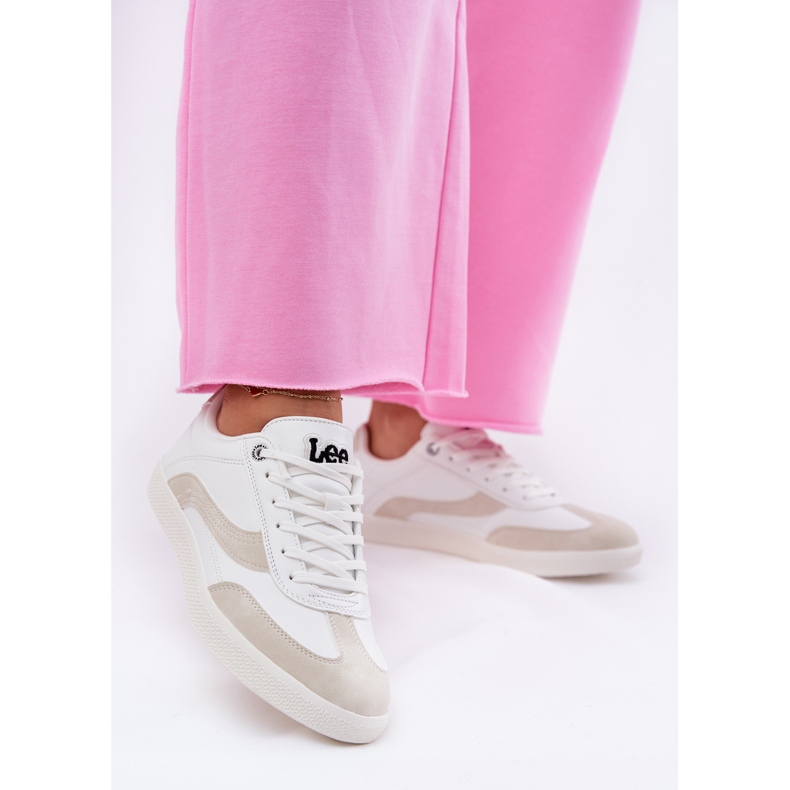 Kvinnors sneakers Lee Lian Women Low 50251005.1fg White vit 2