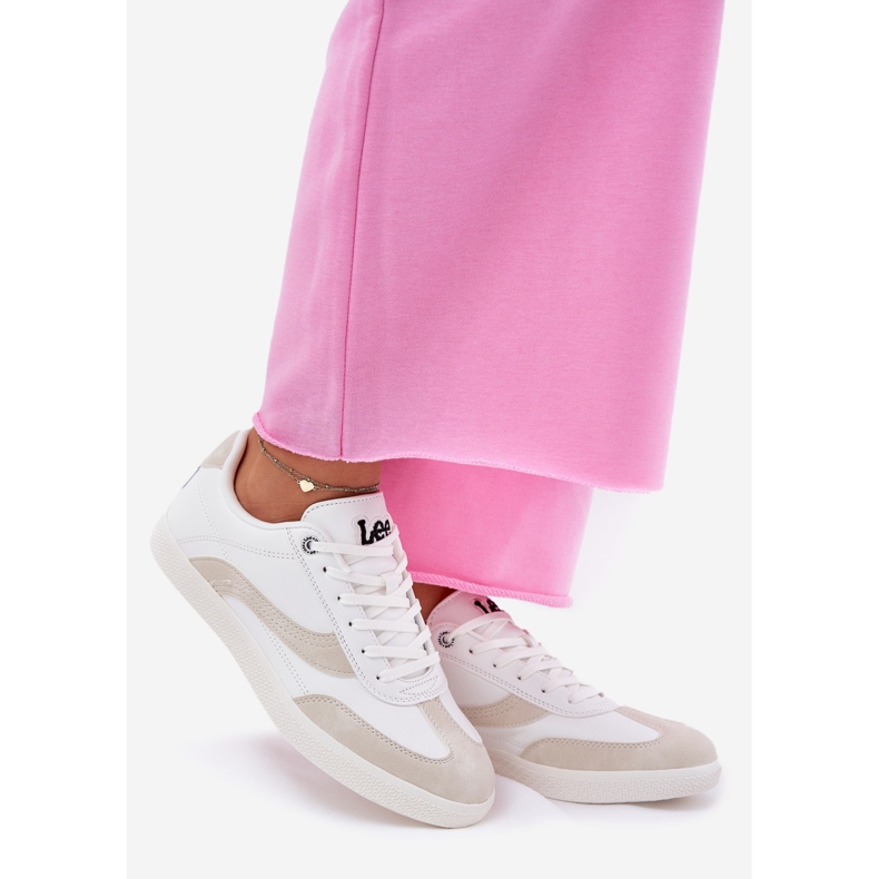 Kvinnors sneakers Lee Lian Women Low 50251005.1fg White vit 1