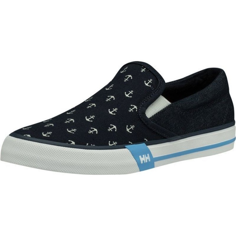 Kvinnors sneakers Helly Hansen Köpenhamn slip-on 11485 597 blå 1