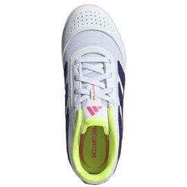 Adidas Predator Club Sala i ID3804 fotbollsskor vit 2