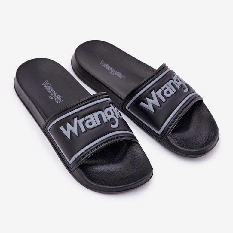 Wrangler Averell Slider Men Low 20251042.25y herrarna för män svart 1
