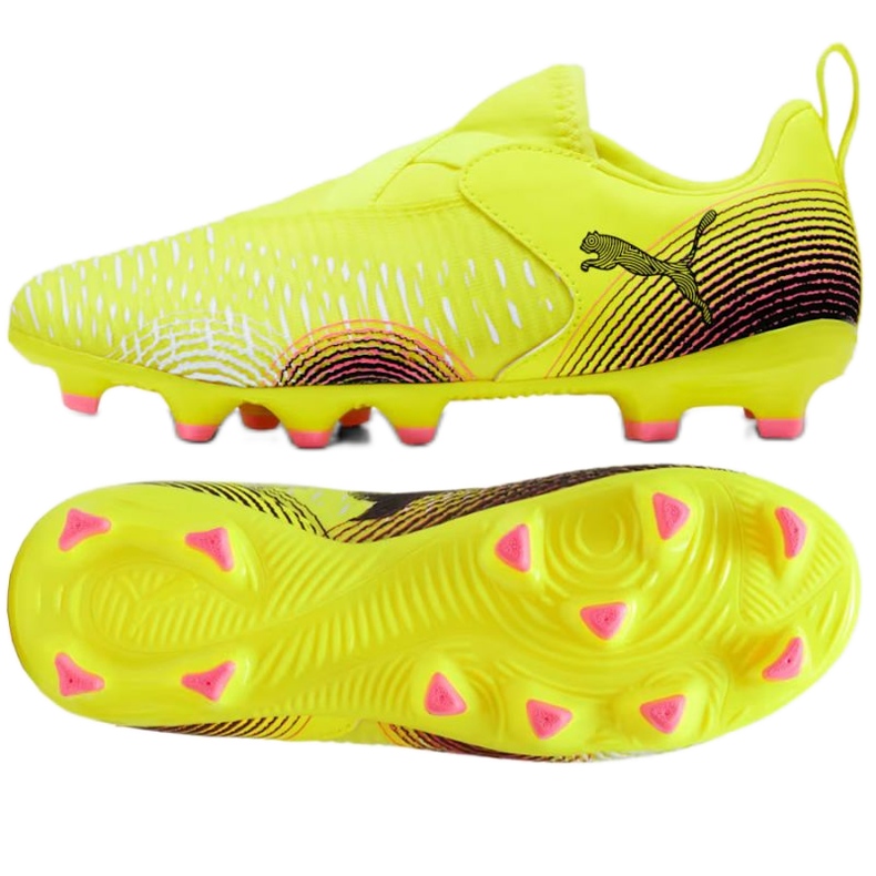 Puma Future 8 Match LL FG/AG JR 108285-03 Fotbollskor gul 1