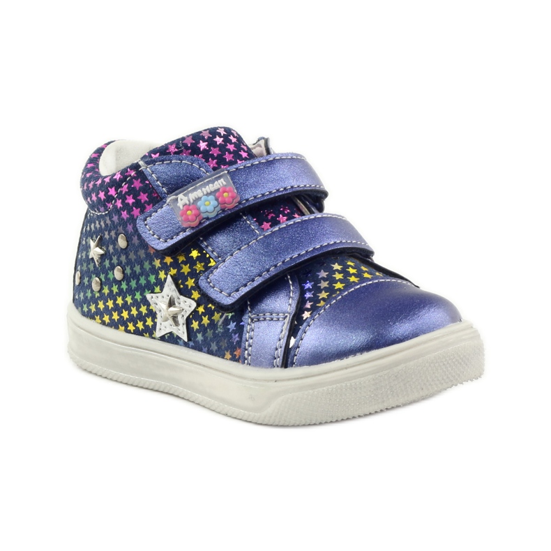 American Club Bekväma sportskor med stjärnan American 703925 marinblå 1