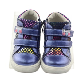 American Club Bekväma sportskor med stjärnan American 703925 marinblå 4