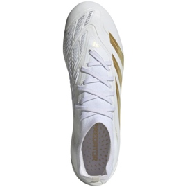 Adidas rovdjur pro fg if6329 fotbollsskor vit 3